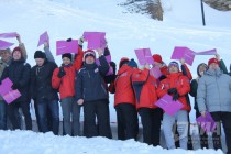 Рекорд России установили нижегородские мужчины на Чкаловской лестнице 8 марта