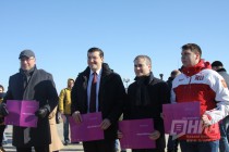 Рекорд России установили нижегородские мужчины на Чкаловской лестнице 8 марта