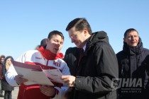 Рекорд России установили нижегородские мужчины на Чкаловской лестнице 8 марта