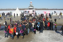 Рекорд России установили нижегородские мужчины на Чкаловской лестнице 8 марта