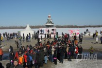 Рекорд России установили нижегородские мужчины на Чкаловской лестнице 8 марта