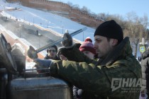 Рекорд России установили нижегородские мужчины на Чкаловской лестнице 8 марта