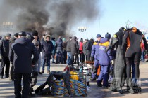 Поисково-спасательный флешмоб в Нижнем Новгороде 11 марта