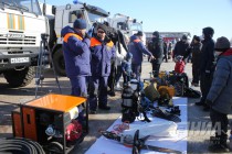 Поисково-спасательный флешмоб в Нижнем Новгороде 11 марта