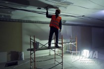 Осмотр строящейся станции метро Стрелка в Нижнем Новгороде 19.03.2018