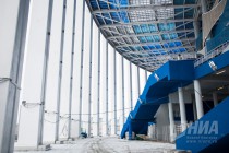 Делегация представителей FIFA и оргкомитета Россия-2018 оценила ход подготовки стадиона Нижний Новгород к ЧМ-2018