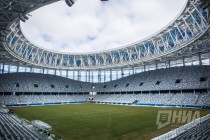 Делегация представителей FIFA и оргкомитета Россия-2018 оценила ход подготовки стадиона Нижний Новгород к ЧМ-2018