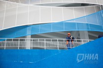 Делегация представителей FIFA и оргкомитета Россия-2018 оценила ход подготовки стадиона Нижний Новгород к ЧМ-2018