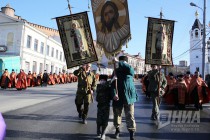 Пасхальный крестный ход в Нижнем Новгороде