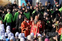 Пасхальный крестный ход в Нижнем Новгороде