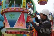 Техническое освидетельствование аттракционов в Автозаводском парке культуры и отдыха в Нижнем Новгороде