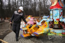 Техническое освидетельствование аттракционов в Автозаводском парке культуры и отдыха в Нижнем Новгороде