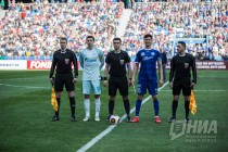 Первый тестовый матч на стадионе Нижний Новгород