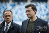 Виталий Мутко и Глеб Никитин