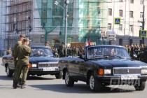 Первая репетиция парада в честь 73-летия Победы