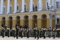 Первая репетиция парада в честь 73-летия Победы