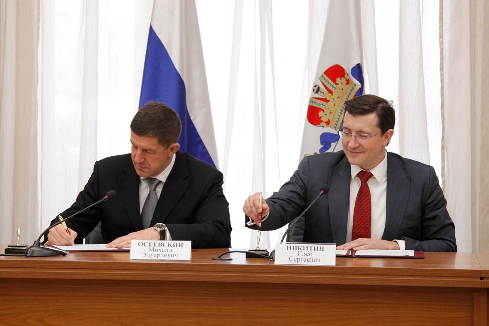 Михаил Осеевский и Глеб Никитин