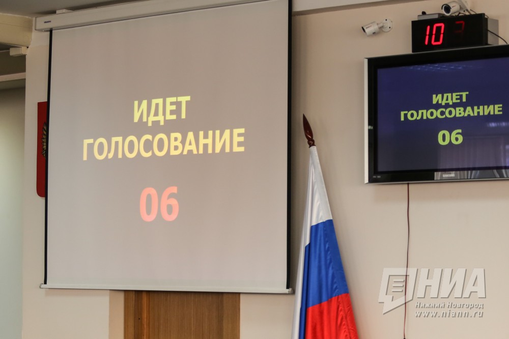 Нижегородская Дума будет публиковать на сайте данные поименного голосования депутатов по всем вопросам с 25 апреля