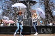 Запуск центрального фонтана Нижнего Новгорода