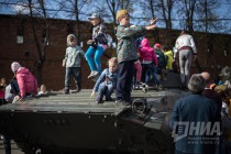 Празднование Дня Победы в Нижнем Новгороде