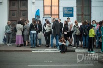 Очередь к Нижегородскому художественному музею