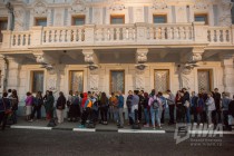 Очередь к Усадьбе Рукавишниковых