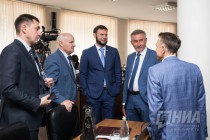 Депутаты Алексей Бобров, Вячеслав Растеряев, Михаил Кузнецов, Владимир Герасичкин, Василий Пушкин