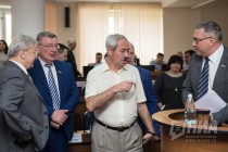 Дмитрий Краснов, Николай Сатаев, Марк Фельдман и председатель Гордумы Дмитрий Барыкин