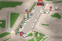 Оргкомитет опубликовал карту-схему работы Фестиваля болельщиков в Нижнем Новгороде