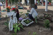 Реконструкция сквера на ул. Пирогова