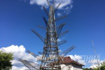 Объект городского дизайна фестиваля Арт-Овраг