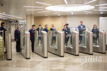 Открытие станции метро Стрелка в Нижнем Новгороде