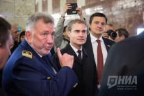 Открытие станции метро Стрелка в Нижнем Новгороде