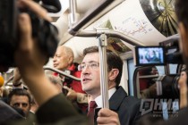 Открытие станции метро Стрелка в Нижнем Новгороде