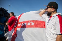 Фанаты Англии и Панамы после матча ЧМ в Нижнем Новгороде