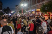 Фанаты Англии и Панамы после матча ЧМ в Нижнем Новгороде