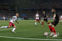 Матч Хорватия - Дания на Стадионе Нижний Новгород