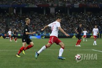 Матч Хорватия - Дания на Стадионе Нижний Новгород