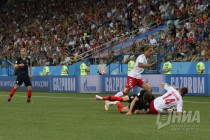 Матч Хорватия - Дания на Стадионе Нижний Новгород