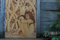 Ул. Гоголя, 4 (инсталляция художника Елены Лисицы)