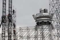 Подготовка площадки к фестивалю Alfa Future People-2018 в Нижегородской области