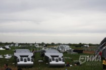 Подготовка площадки к фестивалю Alfa Future People-2018 в Нижегородской области