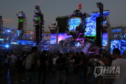 Фестиваль Alfa Future People открылся в поселке Большое Козино Нижегородской области 10 августа