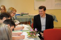 Кандидат в губернаторы Нижегородской области Глеб Никитин проголосовал на выборах