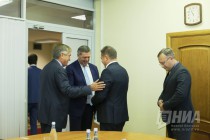 Рабочая встреча Глеба Никитина с послом Словении в РФ Бранко Раковцем