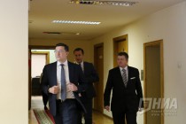 Рабочая встреча Глеба Никитина с послом Словении в РФ Бранко Раковцем