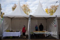 Ярмарка сельхозпроизводителей «Урожай» на пл. Минина и Пожарского в Нижнем Новгороде