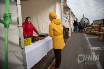 Ярмарка сельхозпроизводителей «Урожай» на пл. Минина и Пожарского в Нижнем Новгороде
