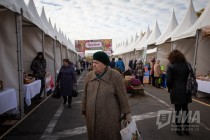 Ярмарка сельхозпроизводителей «Урожай» на пл. Минина и Пожарского в Нижнем Новгороде