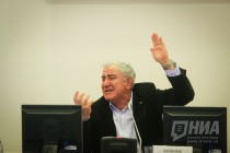 Творческая встреча музыканта и культуролога Михаила Казиник в Законодательном собрании Нижегородской области